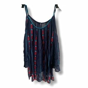 Cold shoulder blouse